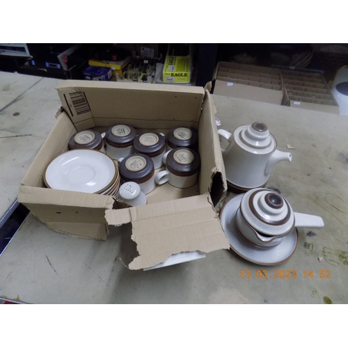 264 - Box of Denby Pottery