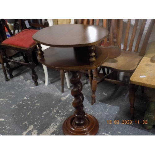 280 - Barley Twist Leg Telephone Stand