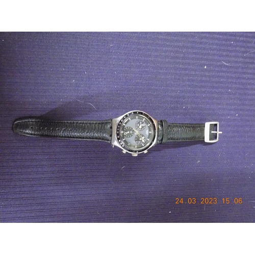 349 - Vintage Swatch Watch Irony Chrono Windfall YGS410 from 1999