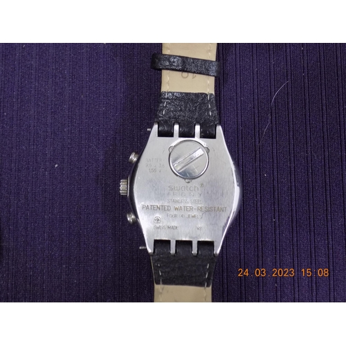 349 - Vintage Swatch Watch Irony Chrono Windfall YGS410 from 1999