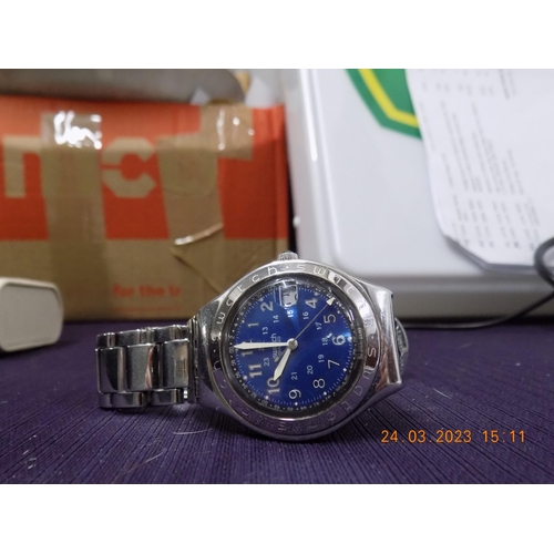 351 - Vintage Swatch Irony Big Happy Joe Watch