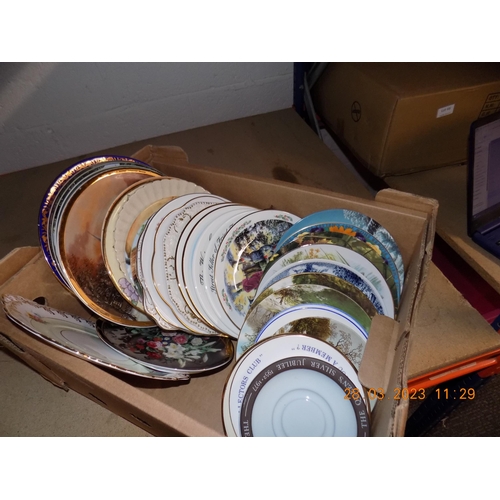 21 - Box of Collectable Plates. Inc. Coalport