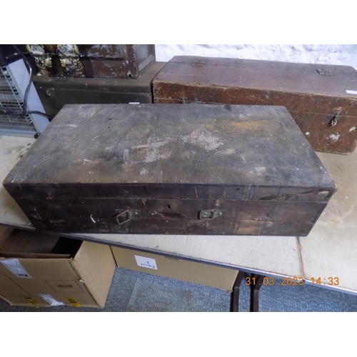 258A - Large Wooden Box