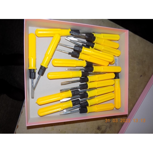 268 - Box of Reversible Screwdriver arms