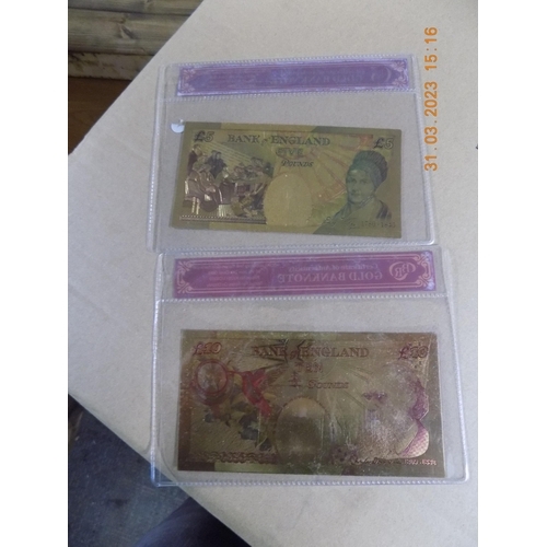 301 - 24ct Gold Bank Notes