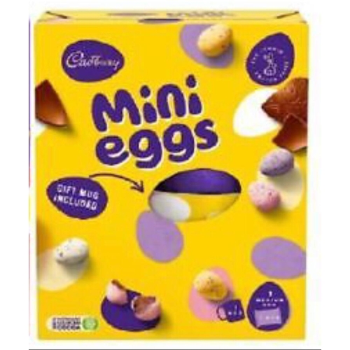 6 Mini Egg Easter Eggs with Cup