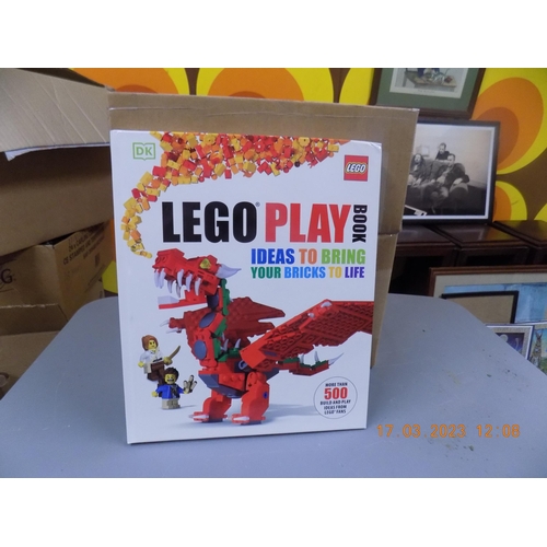 55 - Box of 10 Lego Play Book