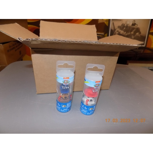 57 - Box of 24 Paw Patrol Micro Lite Torches