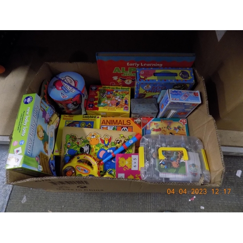 35 - Box of Children's Games