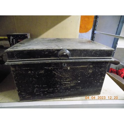 39 - Small Metal Trunk