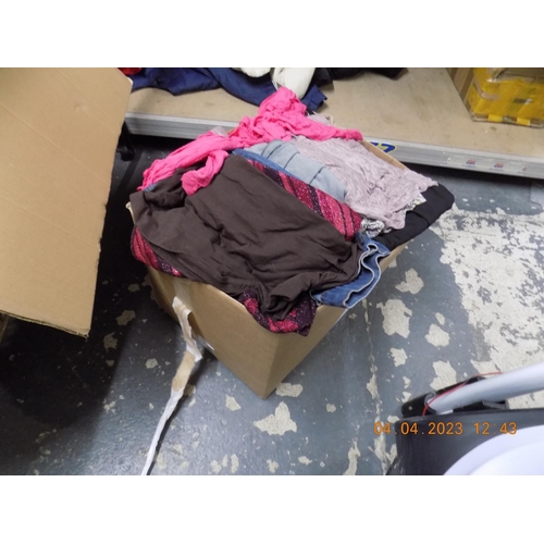 59 - Large Box of Clothing