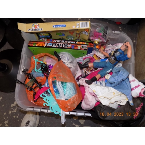 69 - Box of Toys. Inc Build-A-Bear & Monster High