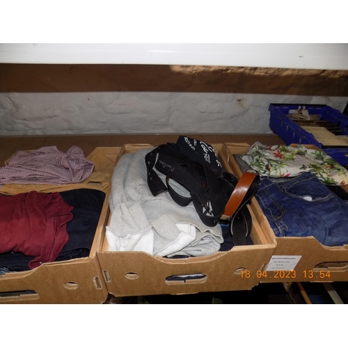 79 - 3 Boxes of Men's Clothing