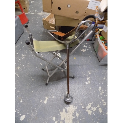 58 - Folding Stool and Shooting Stick