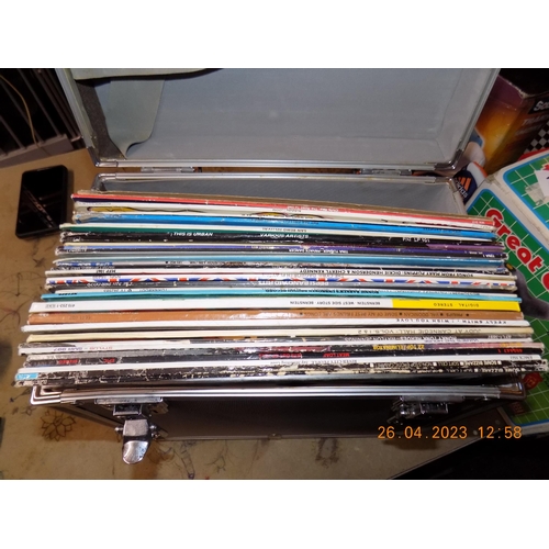 215 - Case of Vinyl LP's