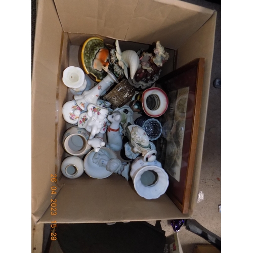 297 - Box of Mixed Pottery