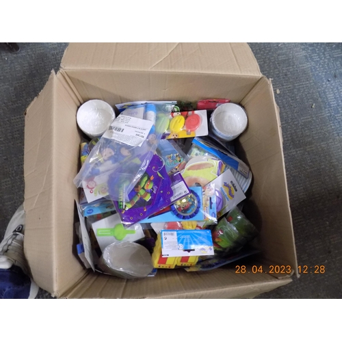 356 - Box of Mixed Party and Celebration Items