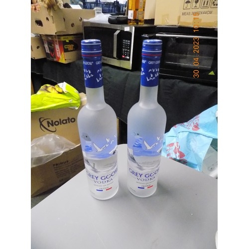 380 - 2 Bottles of Grey Goose Vodka