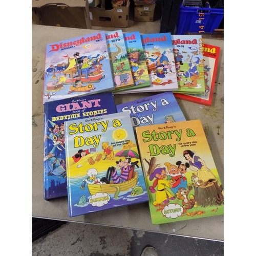 5 - Selection of Disney Books. Inc. Annuals