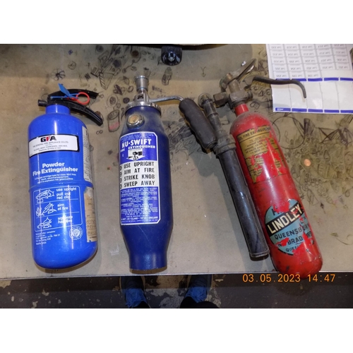 104 - 3 Fire Extinguishers