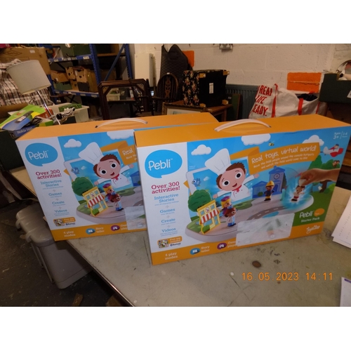 131 - 2 Interactive Pepli Activity Toys