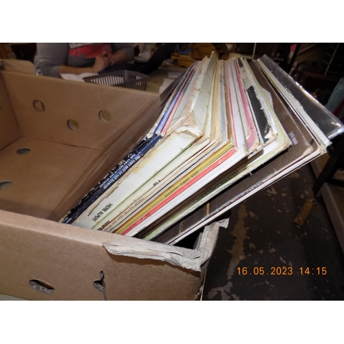 133 - Box of Vinyl LP's