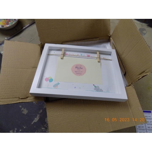 137 - 2 Boxes of Welcome to the World Photograph Frames