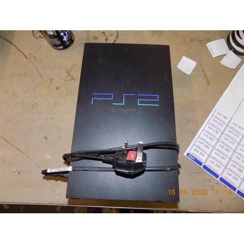 165 - PS2 Console w/o