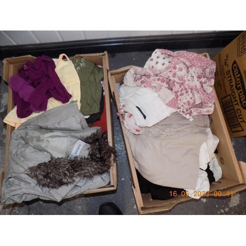 4 - 2 Boxes of Clothing