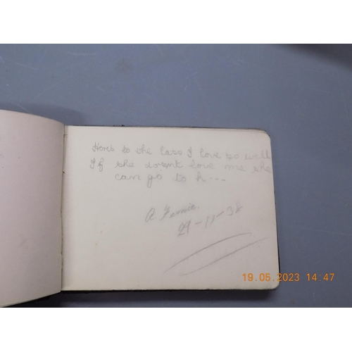 505 - Vintage Autograph Book