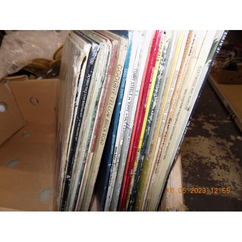 95 - Box of Vinyl LP's