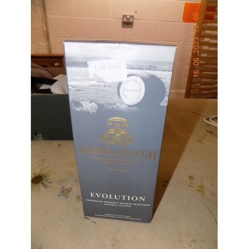 57 - Boxed Bottle of Glenglassaugh Evolution American Whiskey