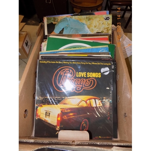 133 - Box of Vinyl LP's