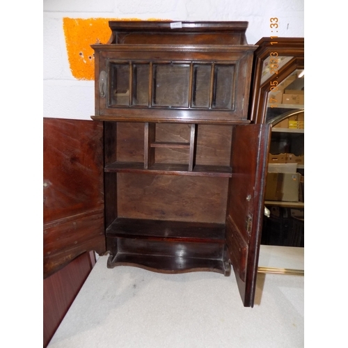 421 - Vintage Wall Hanging Cupboard