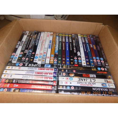 282 - Box of DVD's