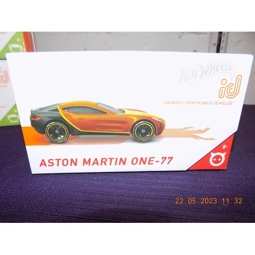 307 - Hotwheels ID Cars, Scorpedo, Arachnorod and Aston Martin One-77