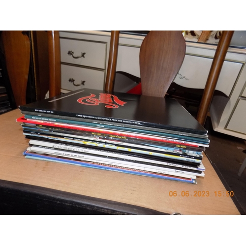 115 - Record Case of Vinyl LP's, 45's and Cassettes