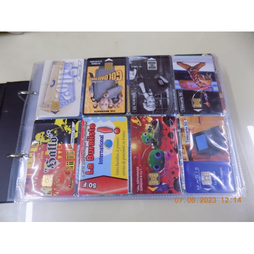 197 - Box of Collectables. Inc Treen and Phone Card Album