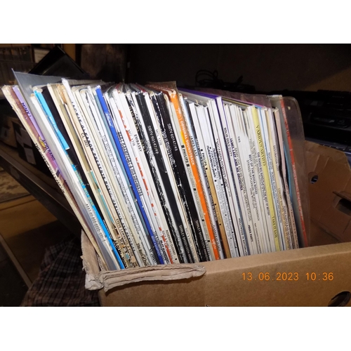 33 - Box of Vinyl LP's