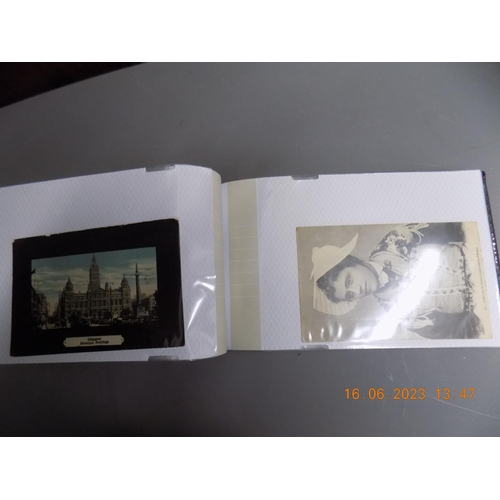 540 - Album Full of Postcards. Inc. Silks etc