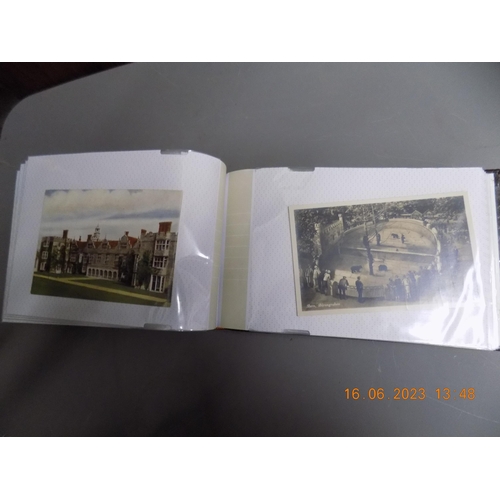 540 - Album Full of Postcards. Inc. Silks etc