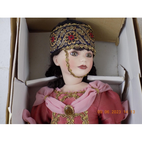 103 - 2 Palmory Collection Porcelain Dolls