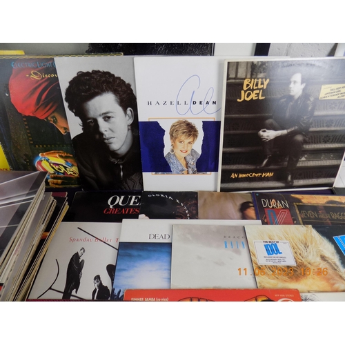 137 - Selection of Records including ELO, Tears for Fears, Queen, Duran Duran, Paul Young and Elvis