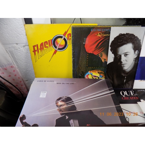 137 - Selection of Records including ELO, Tears for Fears, Queen, Duran Duran, Paul Young and Elvis