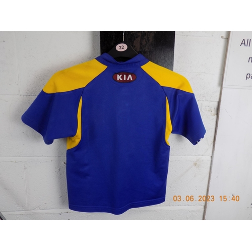 44 - Leeds Rhinos Shirt Medium Boys