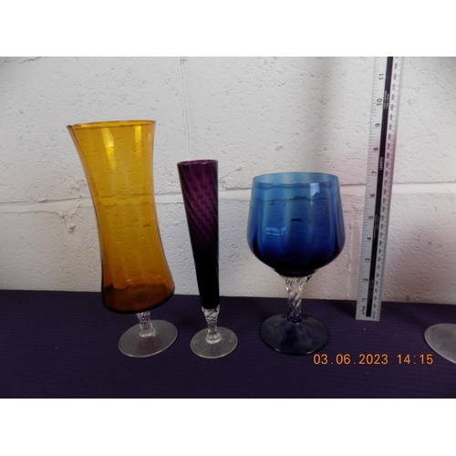 6 - Selection of Mid Century Glass