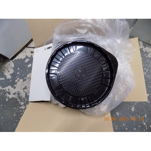 164 - 2 Boxes of Plastic Serving Trays 120 per box