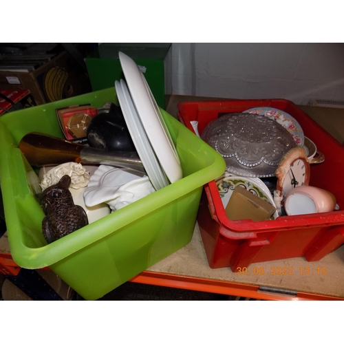 175 - 2 Boxes of Pottery etc