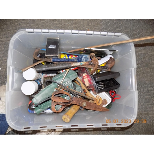128 - Box of DIY Tools and Sander