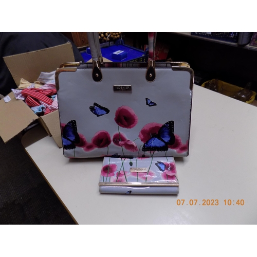 152 - Ted Baker Hand Bag and Matching Purse